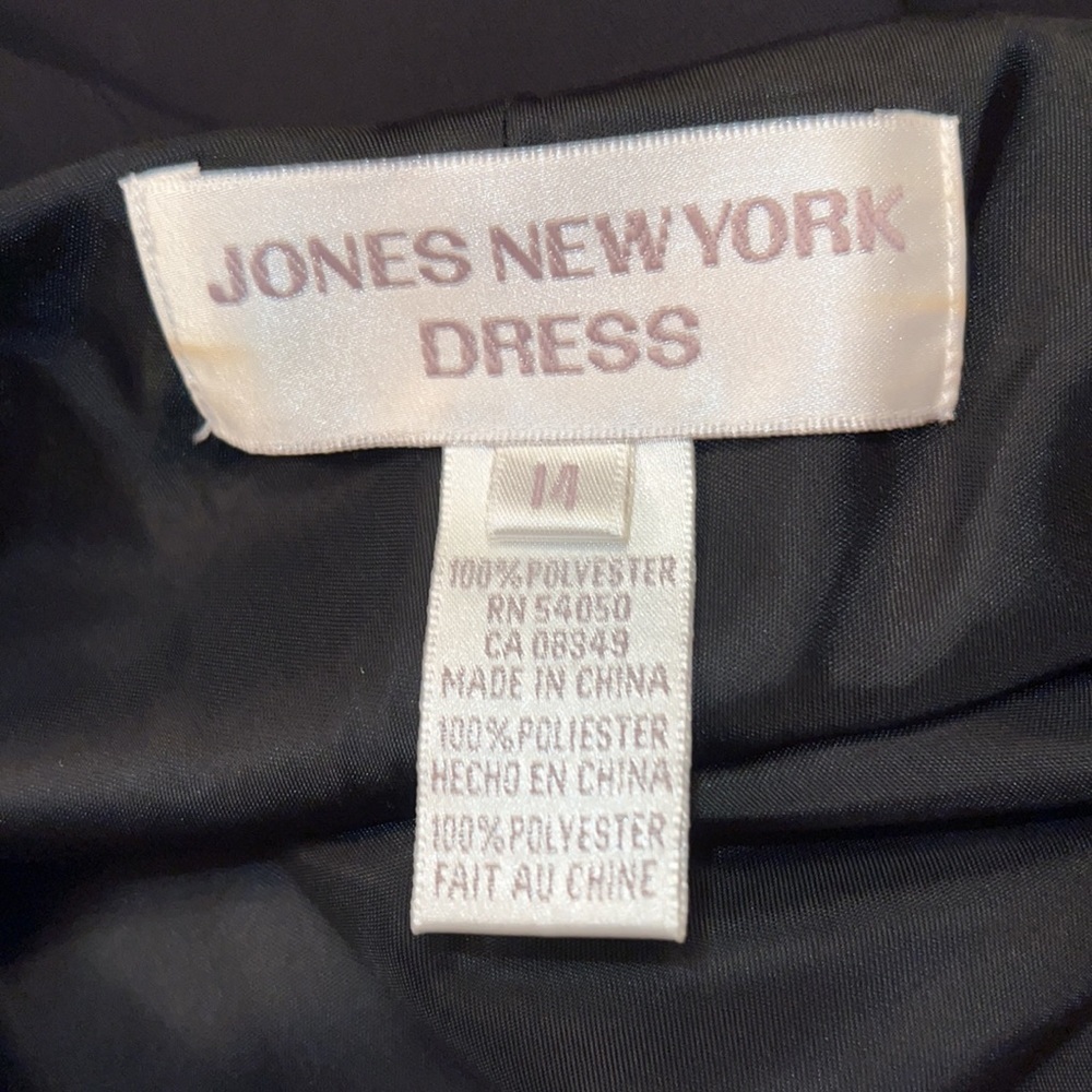 Jones New York black cocktail dress - Picture 6 of 9